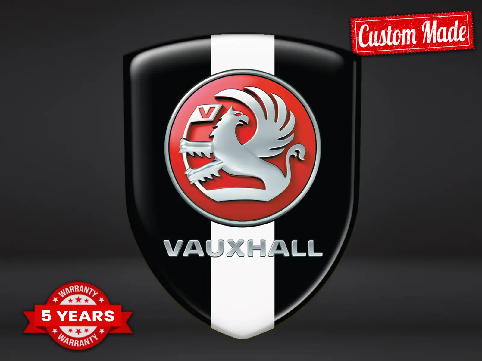 Vauxhall Stoßsticker Druck Stil Premium Anpassbar